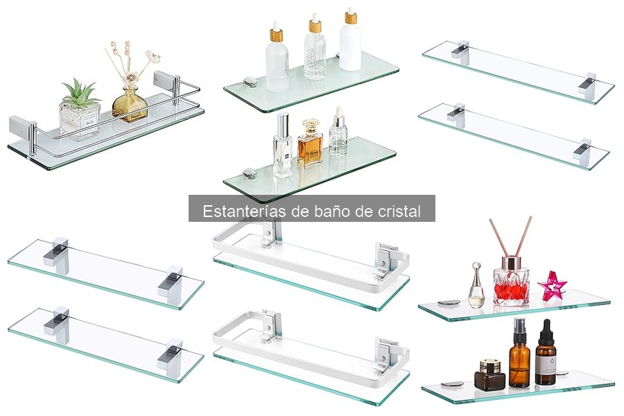 Ventajas y desventajas de estanterías de baño de cristal