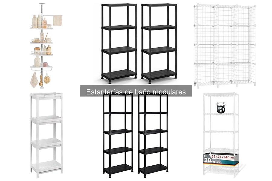 Ventajas y desventajas de estanterías de baño modulares
