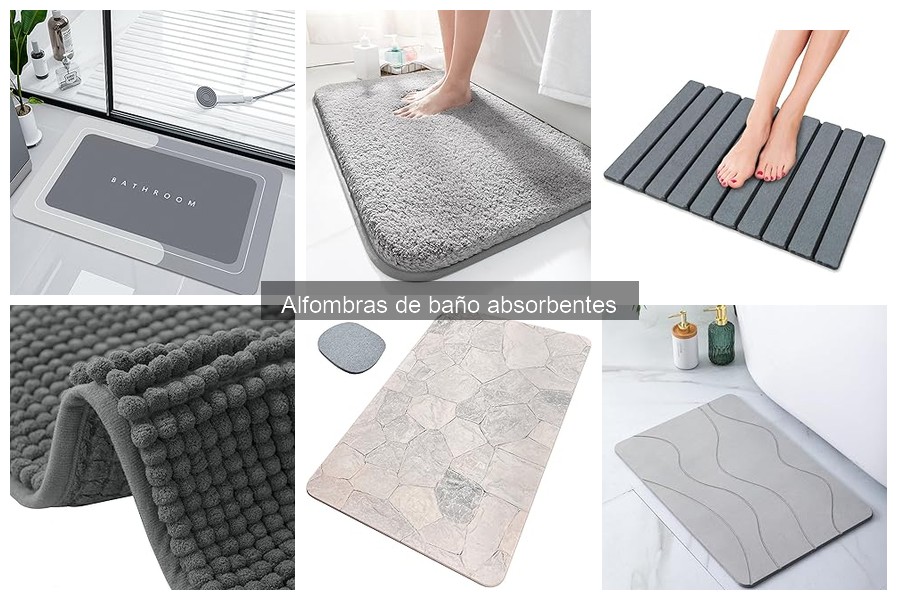 Ventajas y desventajas de las alfombras de baño absorbentes