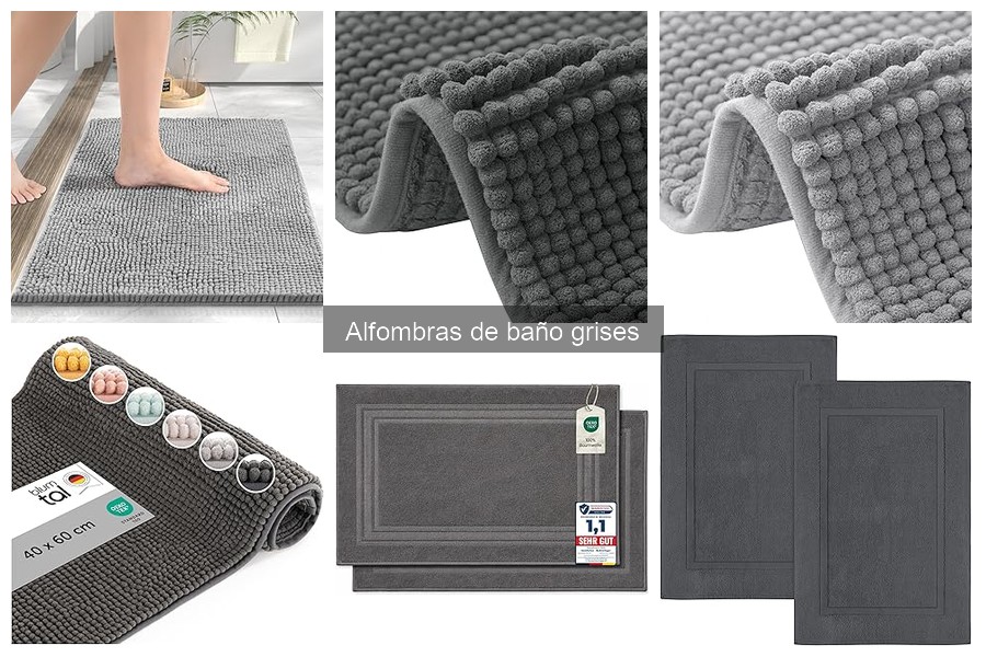 Ventajas y desventajas de las alfombras de baño grises