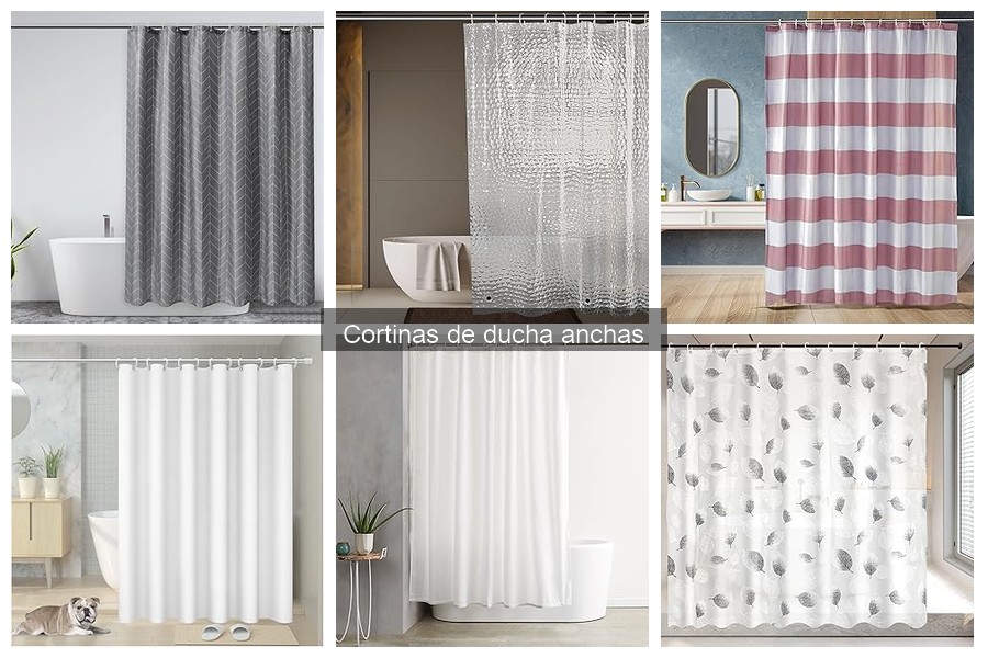 Ventajas y desventajas de las cortinas de ducha anchas