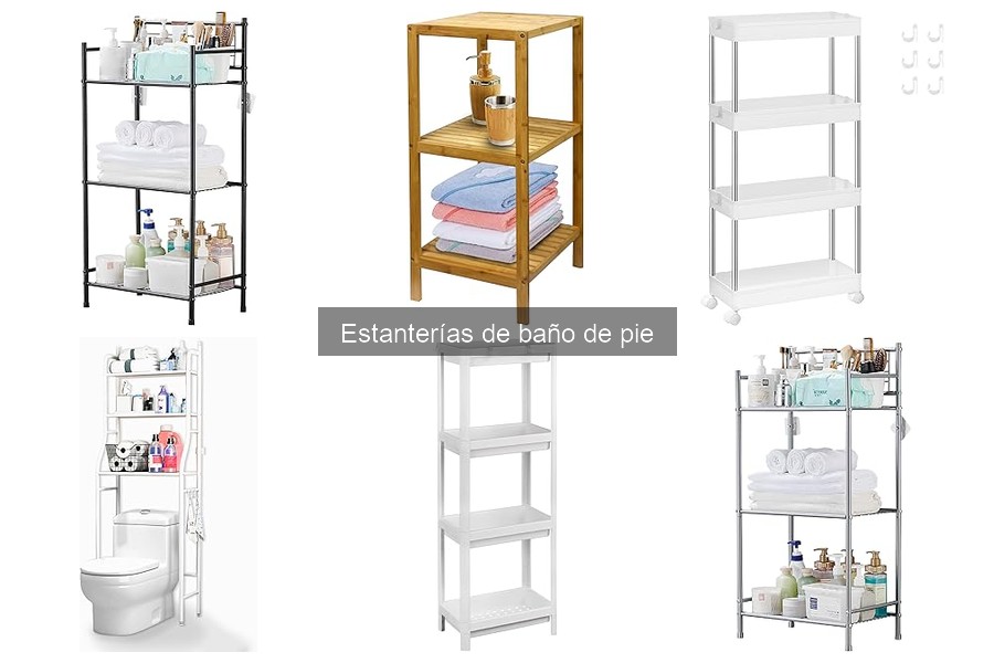 ** Ventajas y Desventajas de las Estanterías de Baño de Pie