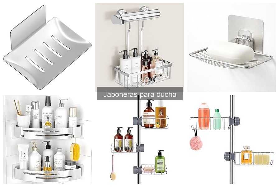 Ventajas y desventajas de las jaboneras para ducha