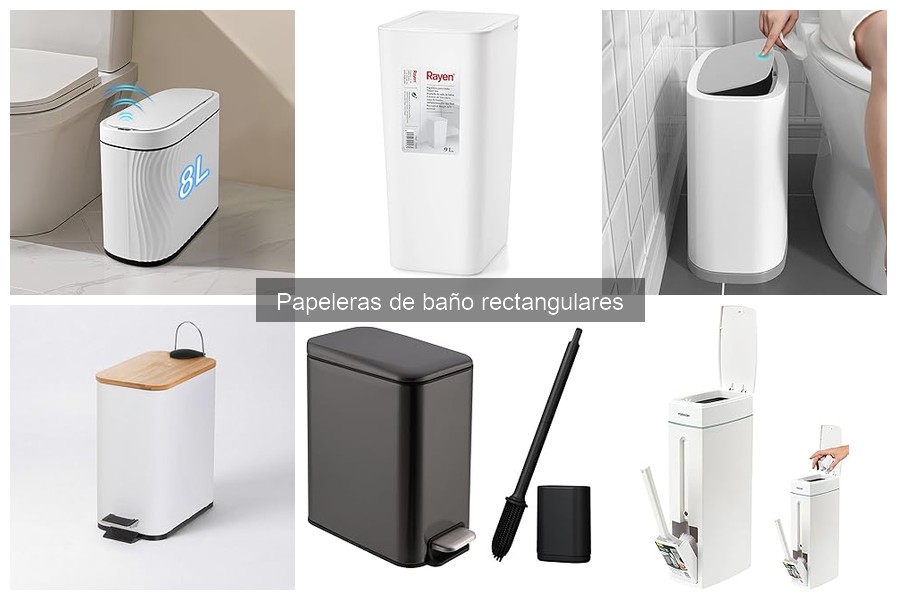 Ventajas y Desventajas de las Papeleras Rectangulares para Baño