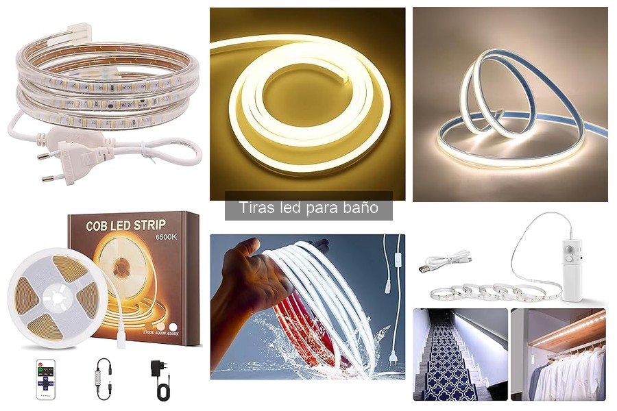 Ventajas y desventajas de las tiras LED en el baño