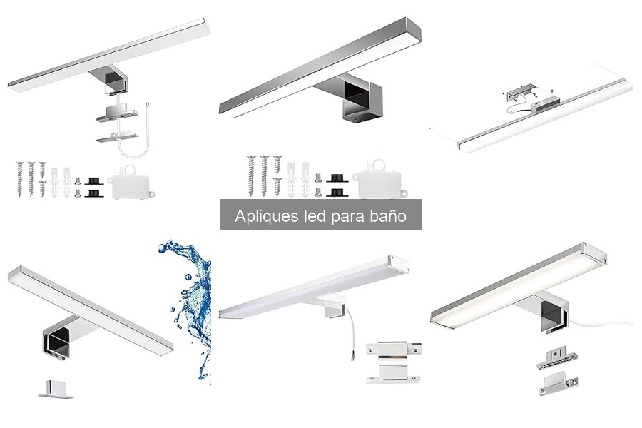 Ventajas y desventajas de los apliques LED en el baño