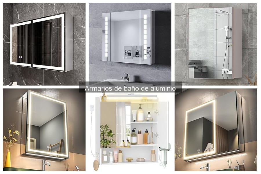 Ventajas y desventajas de los armarios de baño de aluminio