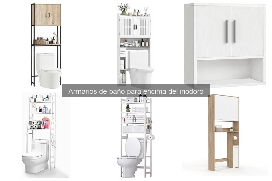 Ventajas y desventajas de los armarios de baño sobre el inodoro