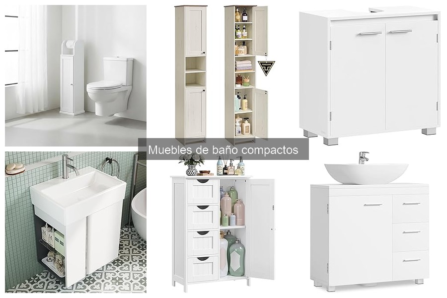 Ventajas y desventajas de los muebles de baño compactos