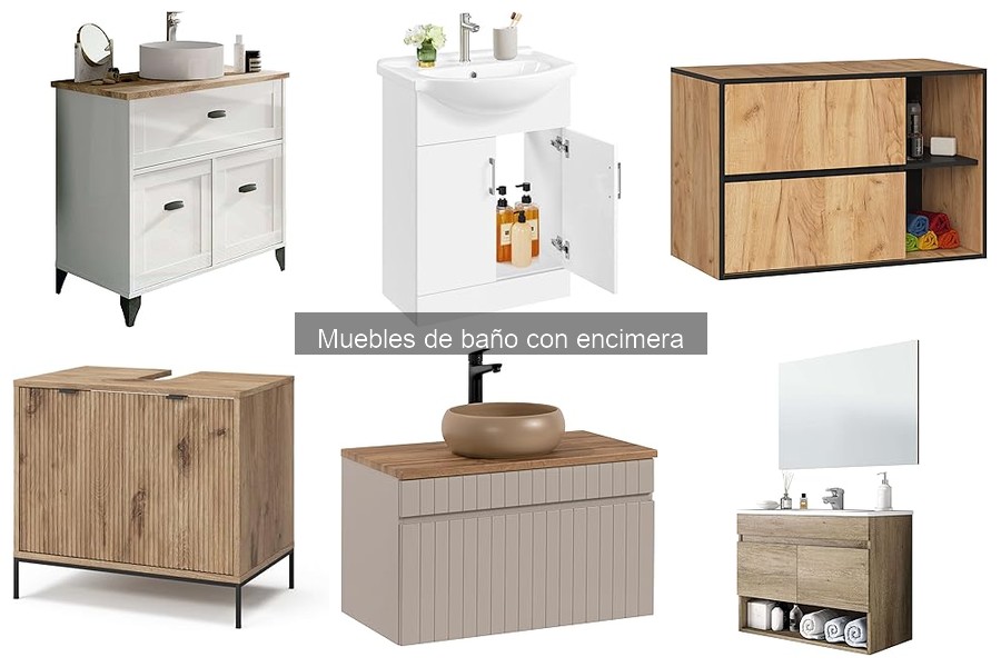 Ventajas y desventajas de los muebles de baño con encimera