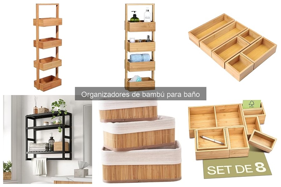 Ventajas y desventajas de los organizadores de bambú para baño
