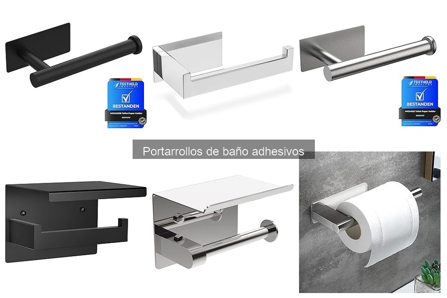 Ventajas y desventajas de los portarrollos de baño adhesivos