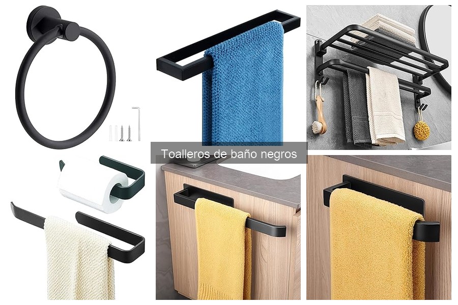 Ventajas y Desventajas de los Toalleros de Baño Negros